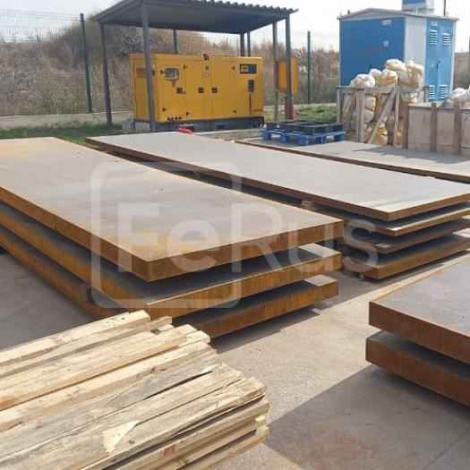 Лист стальной горячекатаный 20ХМ 120х1500х6000 мм